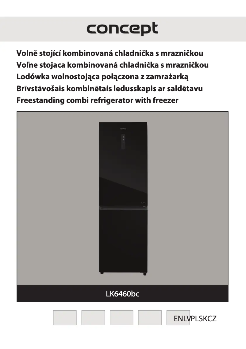 Página 1 del manual Manual de usuario Concept LK6460BC