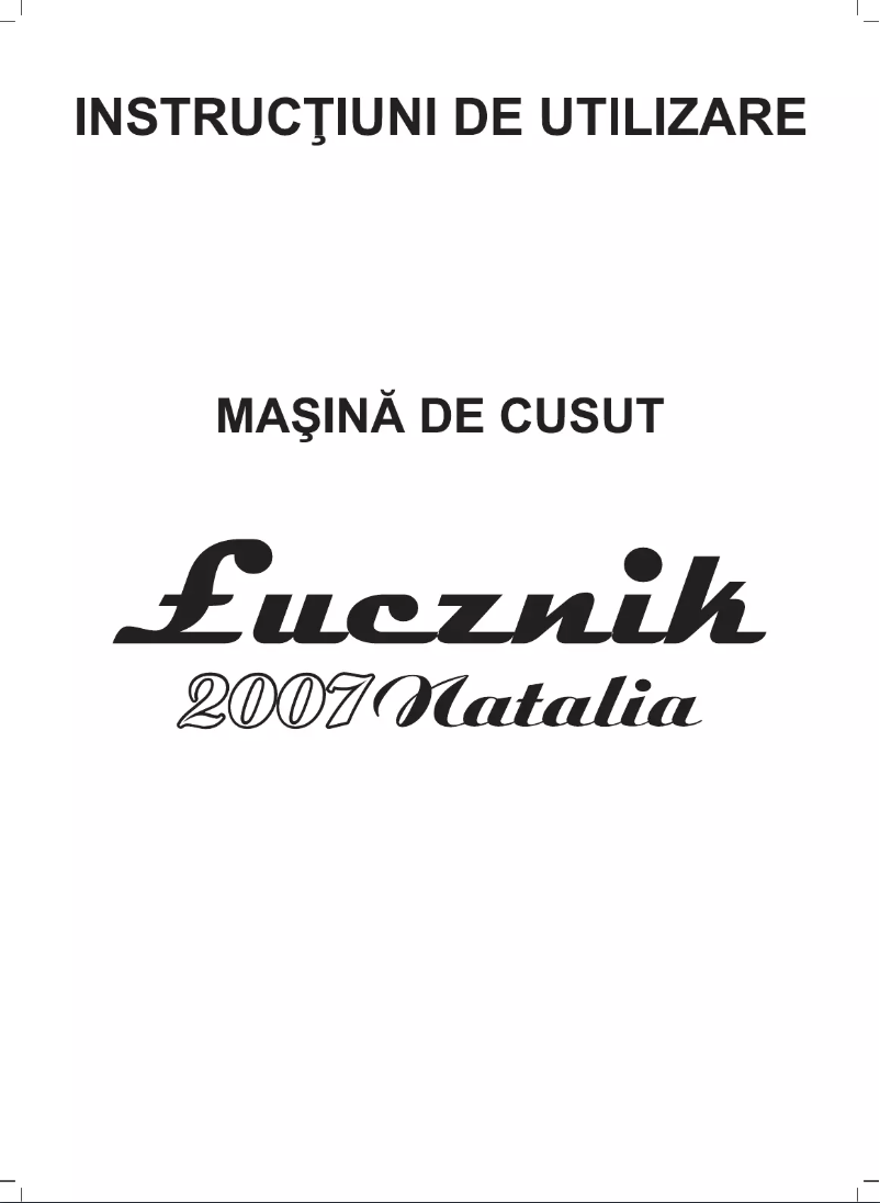 Página 1 del manual Manual de usuario Łucznik 2007 Natalia