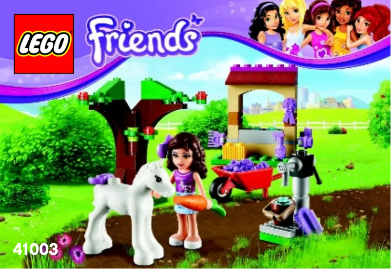 Página 1 del manual Manual de usuario Lego Olivia's Newborn Foal