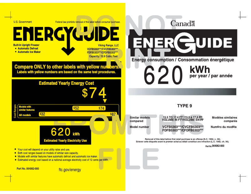 Page 1 of the manual Instruction Manual Viking VCFB5303RSS