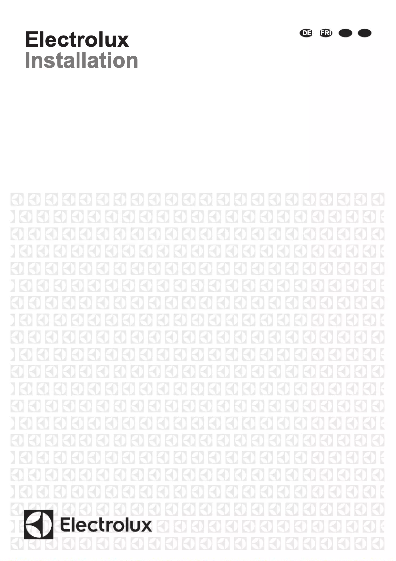 Page 1 de la notice Guide d'installation Electrolux EH7L4YCN