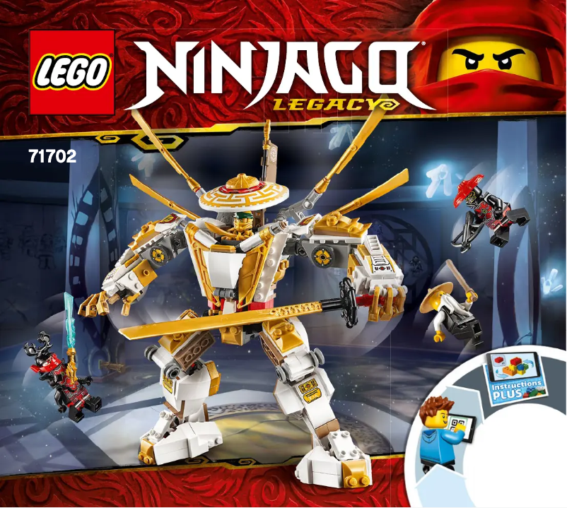 Page 1 de la notice Manuel utilisateur Lego Ninjago 71702