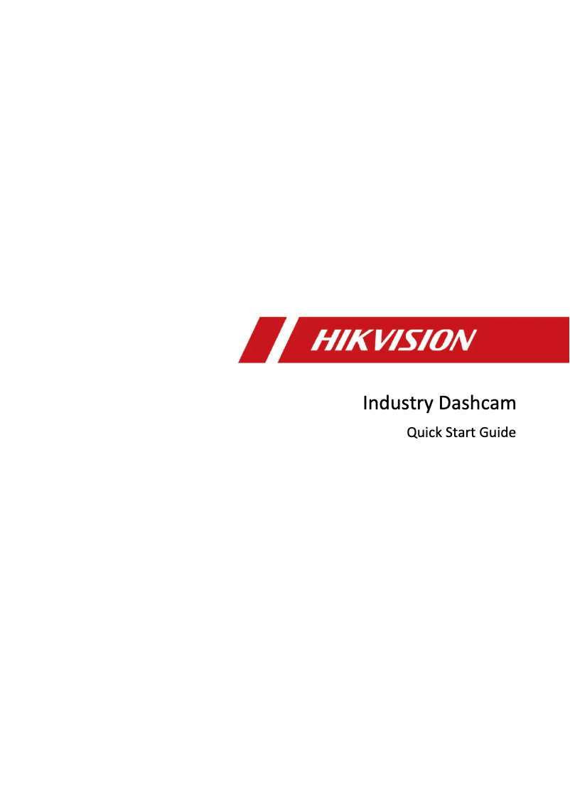 Page 1 de la notice Guide de démarrage rapide Hikvision AE-DI2032-G40