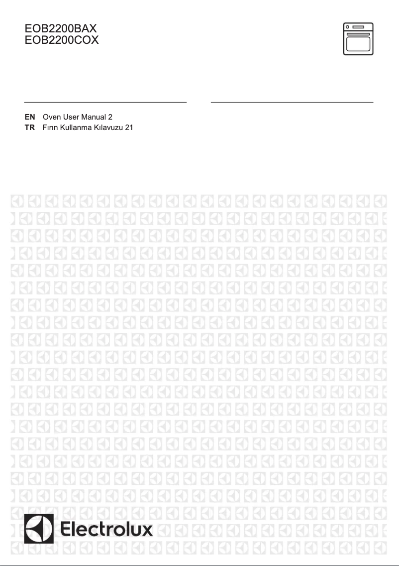 Page 1 de la notice Mode d'emploi Electrolux EOB2200COX