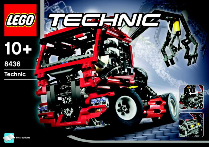 Page 1 de la notice Manuel utilisateur Lego Technic 8436