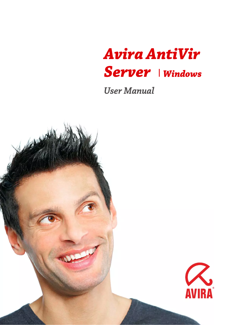 Página 1 del manual Manual de usuario Avira AntiVir Server