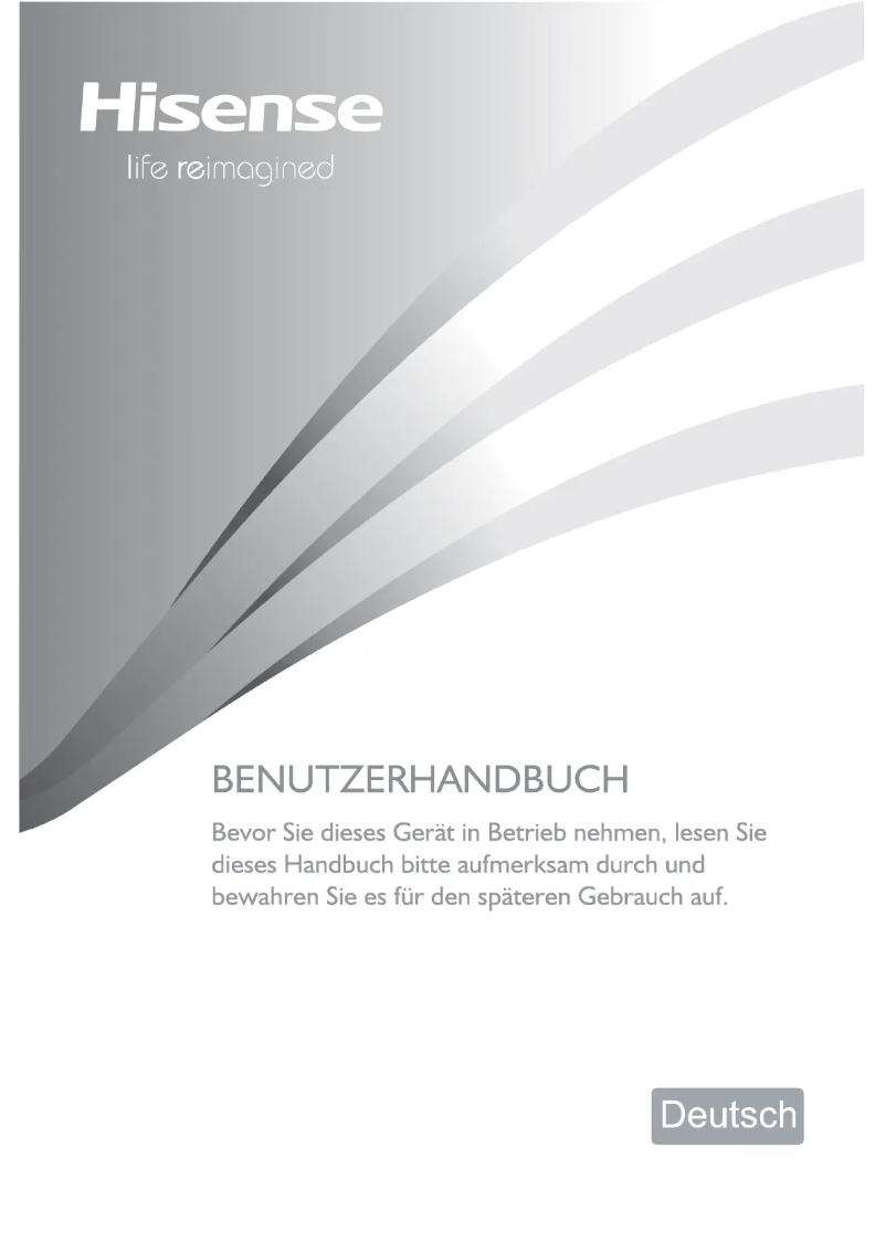 Page 1 de la notice Manuel utilisateur Hisense GS 160N