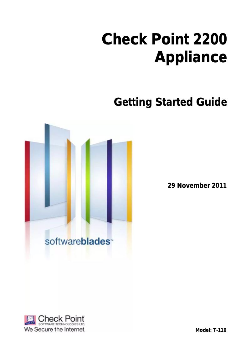 Página 1 del manual Manual de usuario Check Point 2207