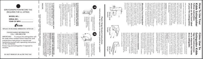 Page 1 de la notice Manuel utilisateur Kidde PRO 340