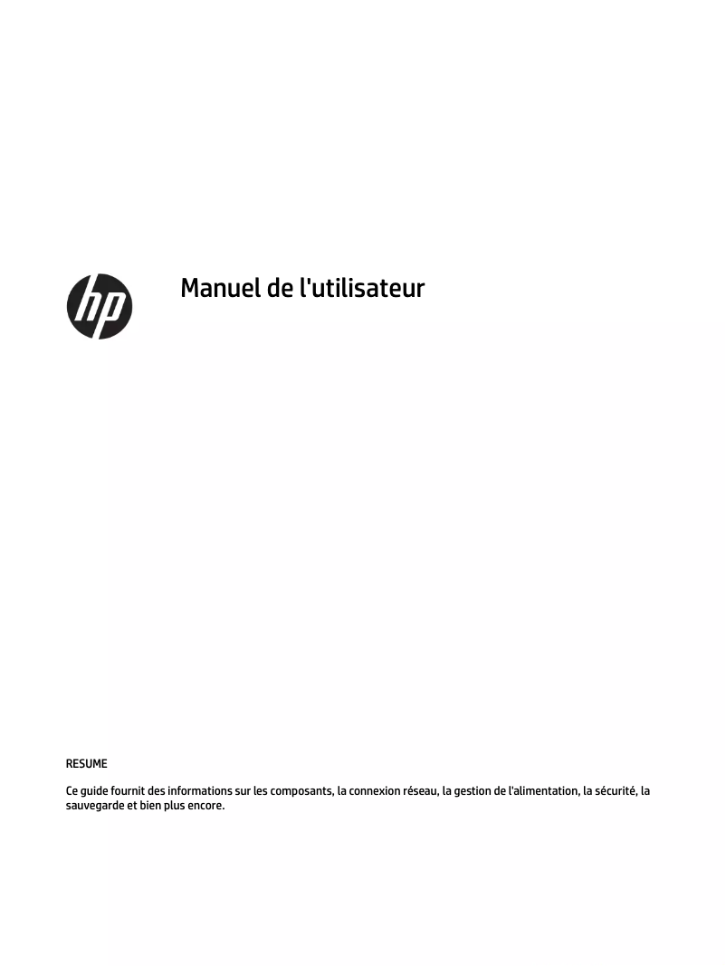 Página 1 del manual Manual de usuario HP EliteBook 830 G8