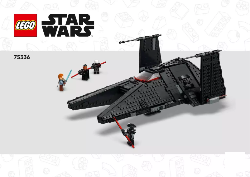 Page 1 de la notice Manuel utilisateur Lego Star Wars 75336