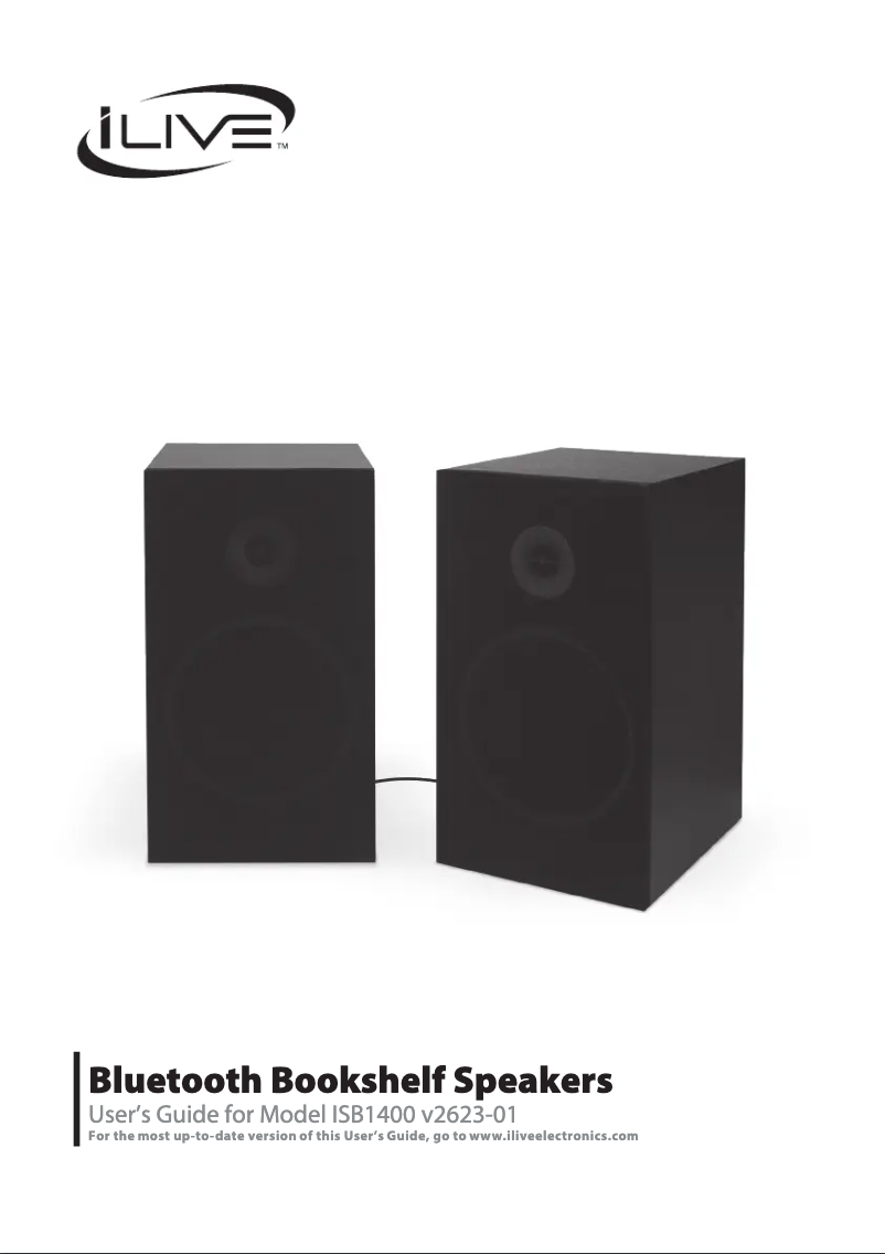Page 1 de la notice Manuel utilisateur iLive ISB1400