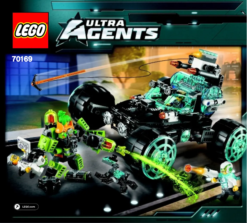 Página 1 del manual Manual de usuario Lego Ultra Agents 70169