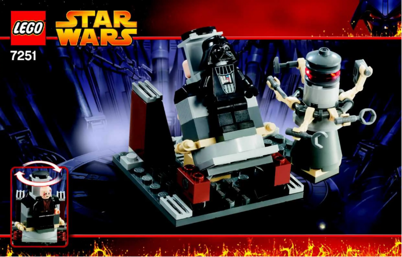 Page 1 de la notice Manuel utilisateur Lego Star Wars 7251