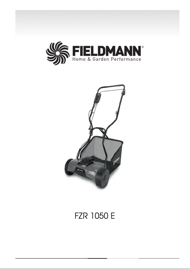 Page 1 de la notice Manuel utilisateur Fieldmann FZR 1050-E