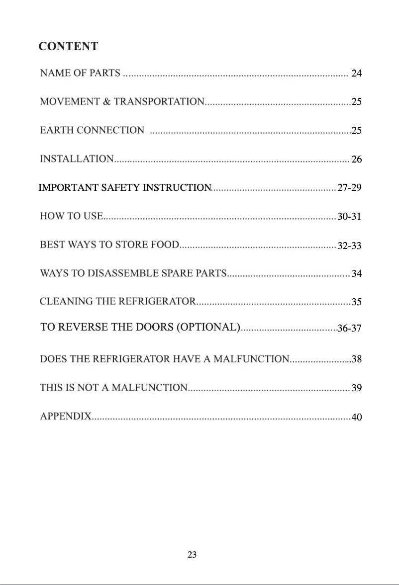 Page 1 de la notice Manuel utilisateur LG GC-379BLW