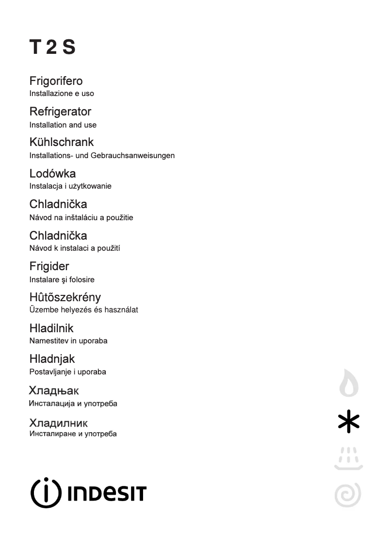 Image de la première page du manuel de l'appareil T 2 S