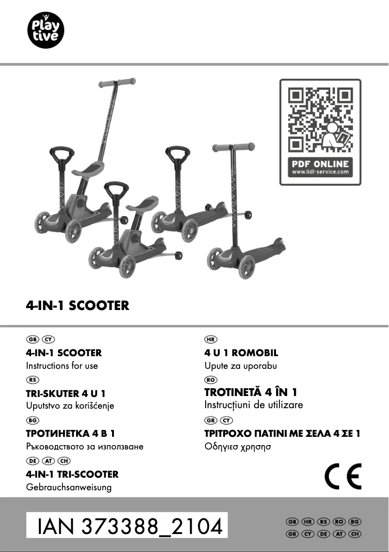 Página 1 del manual Manual de usuario Playtive KS-9919