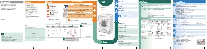 Page 1 de la notice Manuel utilisateur Bosch WIS24140EU