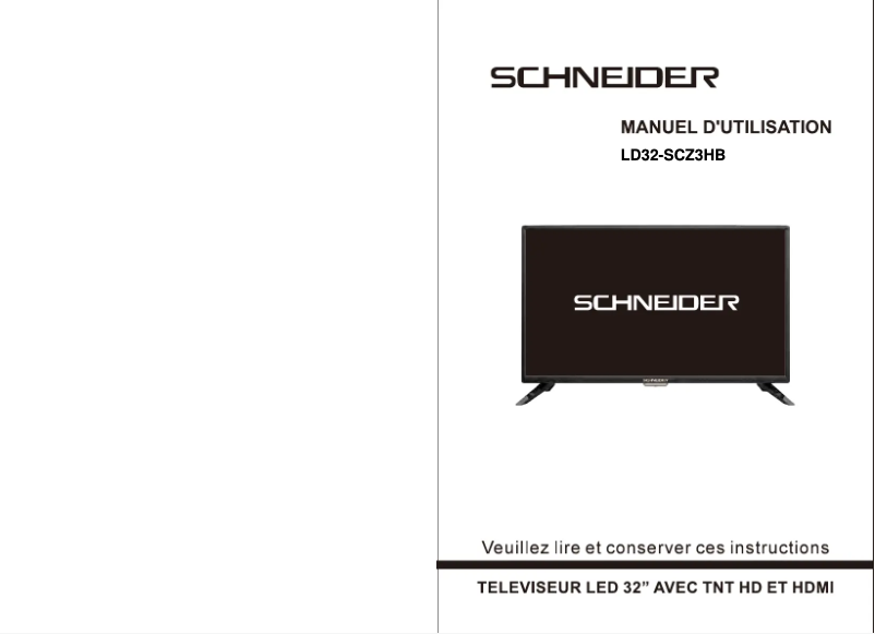 Página 1 del manual Manual de usuario Schneider LD32-SCZ3HB