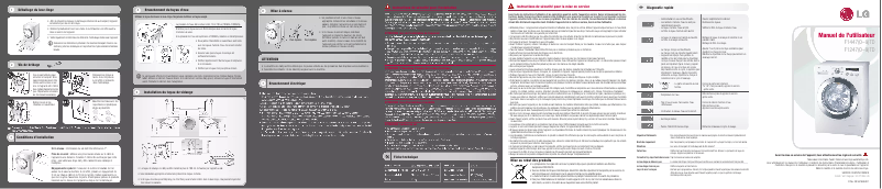 Page 1 of the manual User Manual LG F12470TD