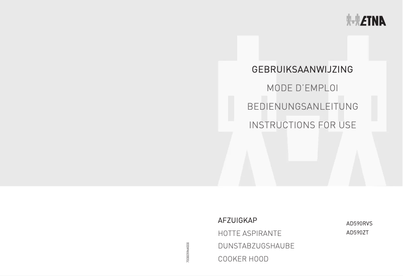 Page 1 de la notice Manuel utilisateur Etna AD590RVS