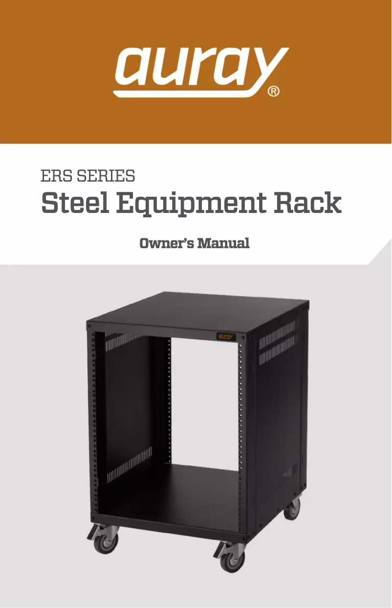 Page 1 de la notice Manuel utilisateur Auray ERS-12U