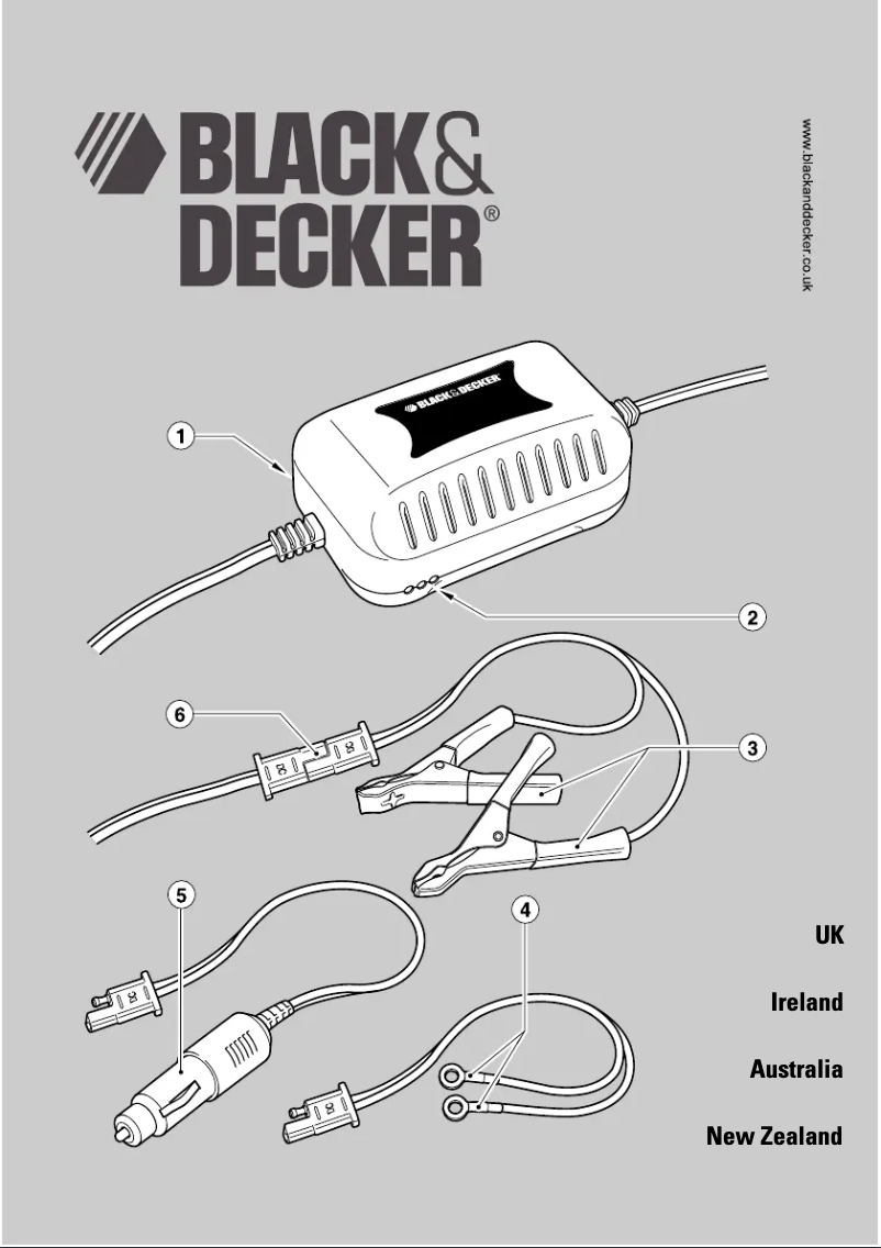 Page 1 de la notice Manuel utilisateur Black & Decker BDV080