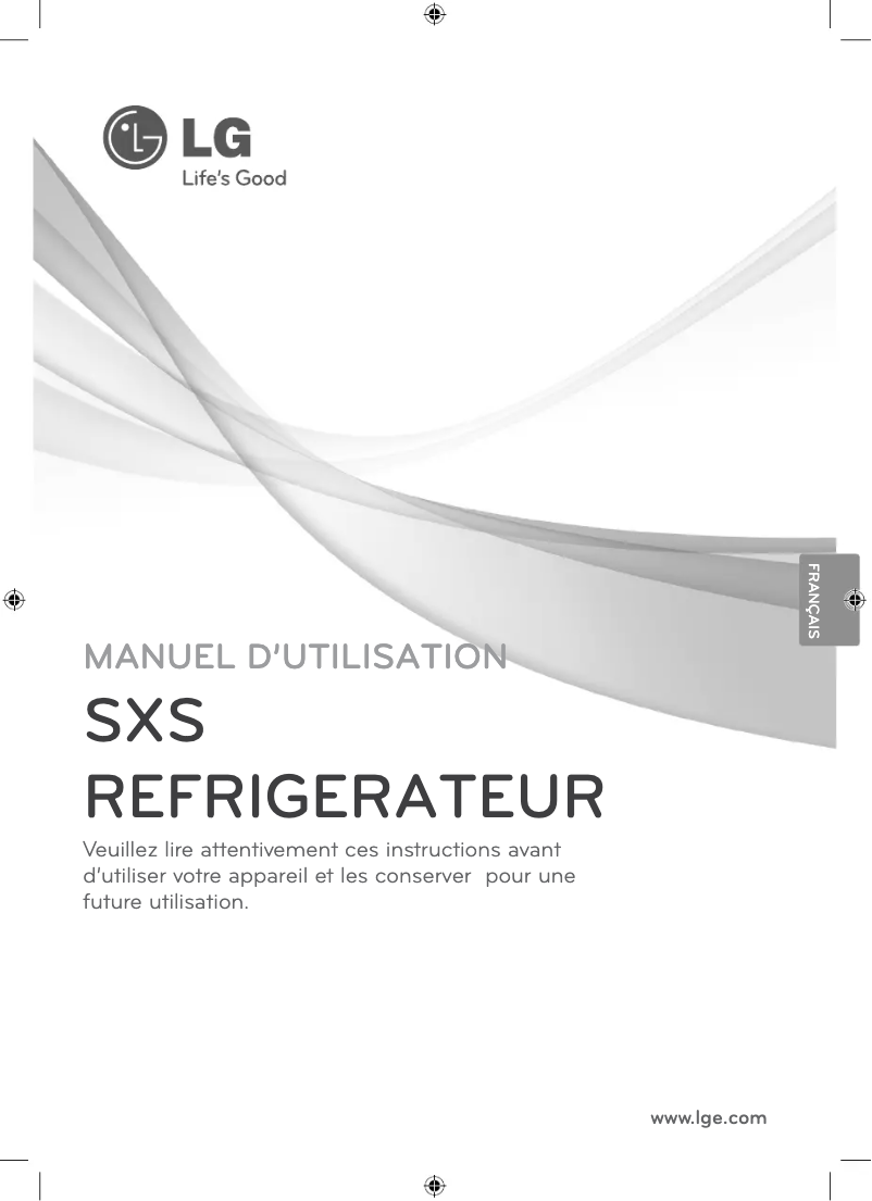 Page 1 de la notice Manuel utilisateur LG GW-B207FLQK