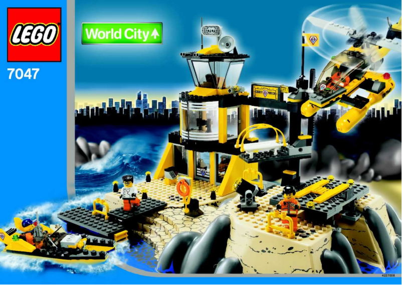 Página 1 del manual Manual de usuario Lego World City 7047