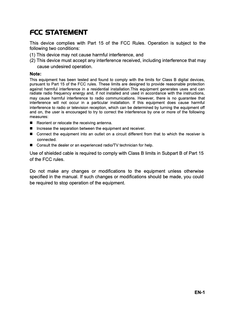 Página 1 del manual Manual de usuario Rollei RCP-7330X