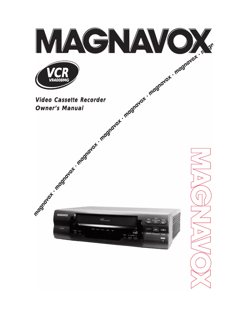 Página 1 del manual Manual de usuario Magnavox VR400BMG