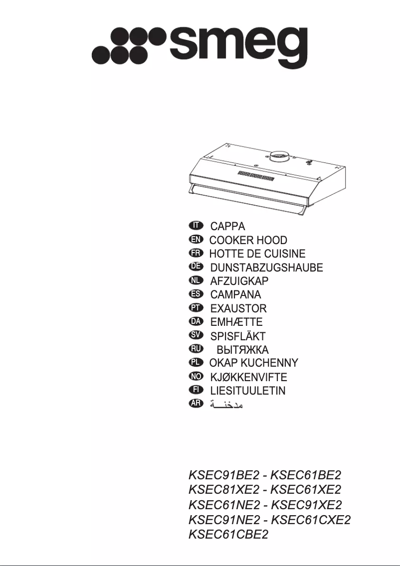 Página 1 del manual Manual de usuario Smeg KSEC61CXE2