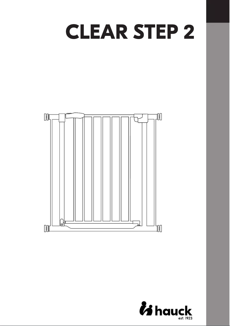 Page 1 de la notice Manuel utilisateur Hauck Clear Step​ 2