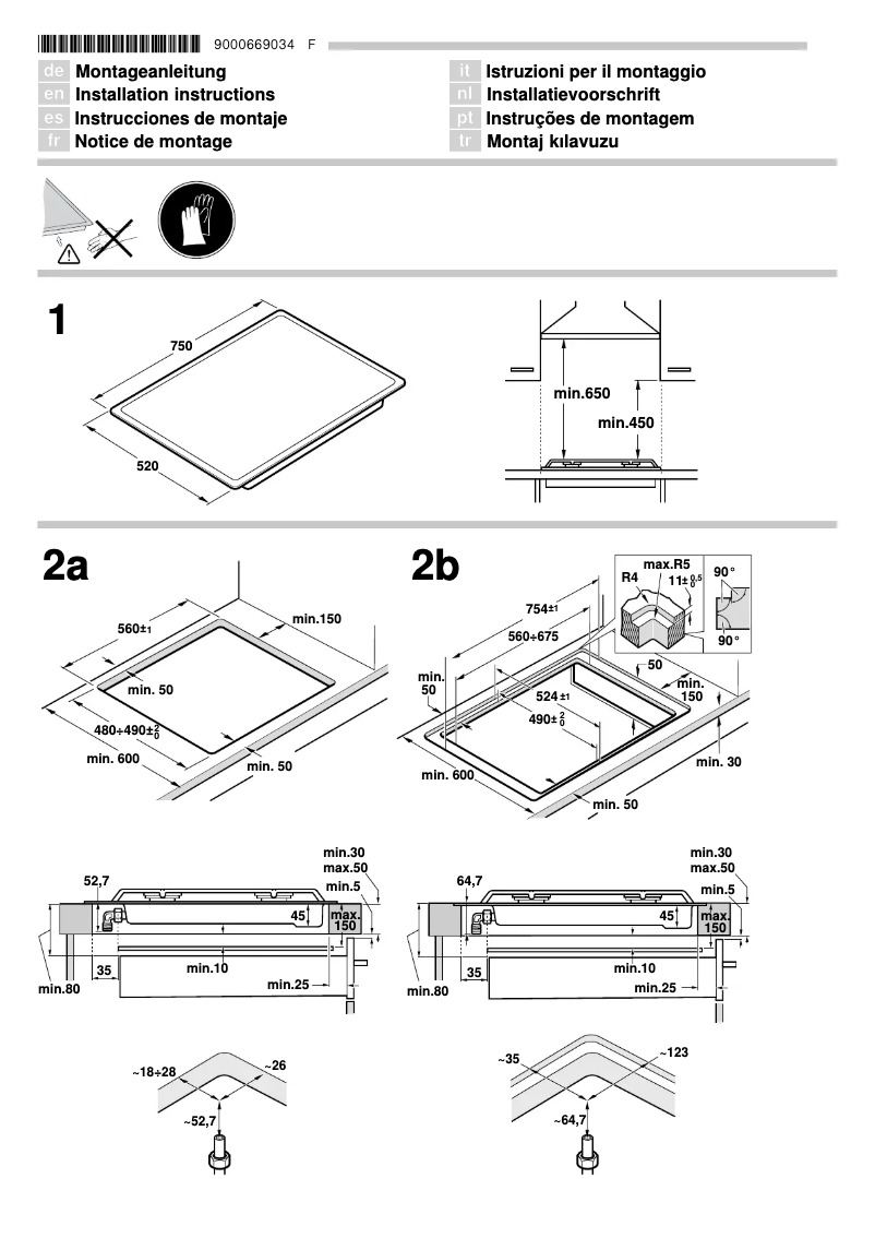 Page 1 de la notice Guide d'installation Siemens EC875SB21D