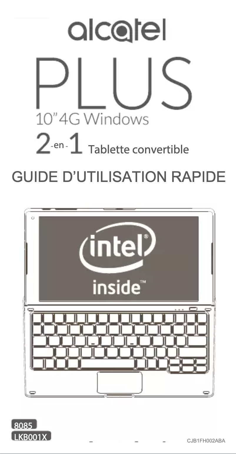 Page 1 of the manual User Manual Alcatel Plus 10