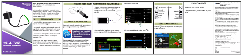 Page 1 de la notice Manuel utilisateur Steren Mobile Tuner