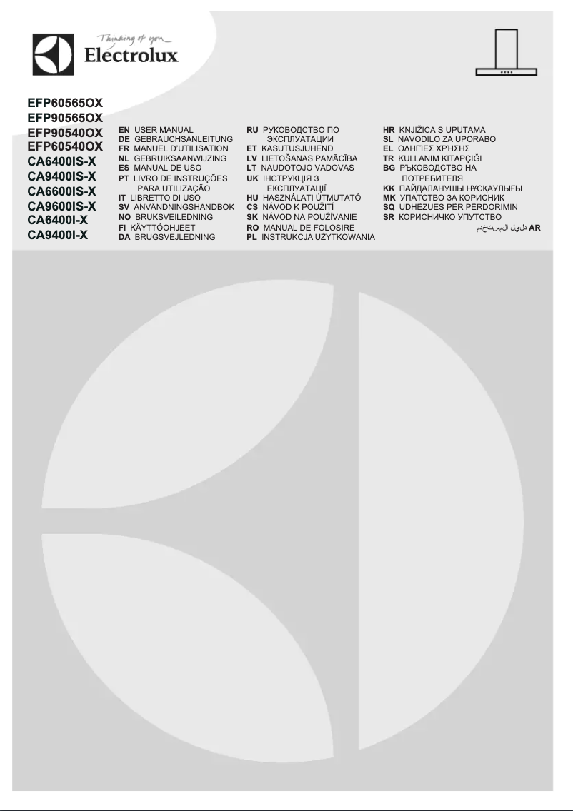 Página 1 del manual Manual de usuario Rex CA6400I-X