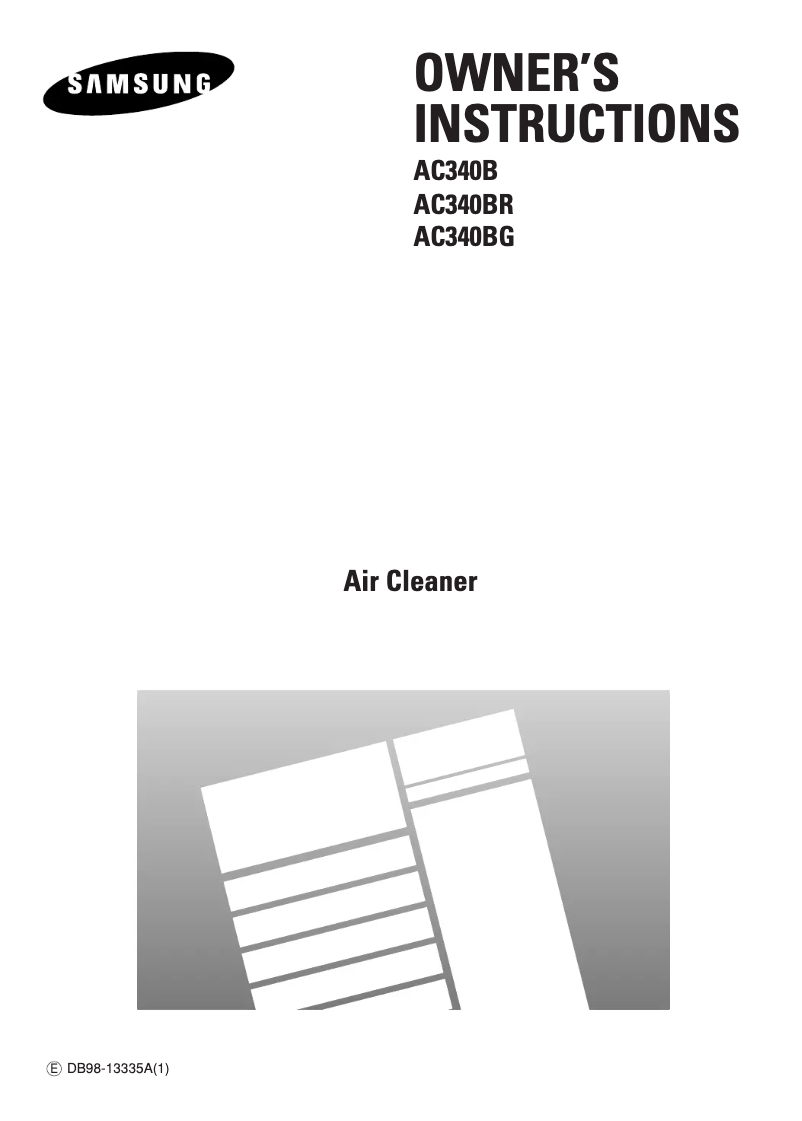 Página 1 del manual Manual de usuario Samsung AC340B