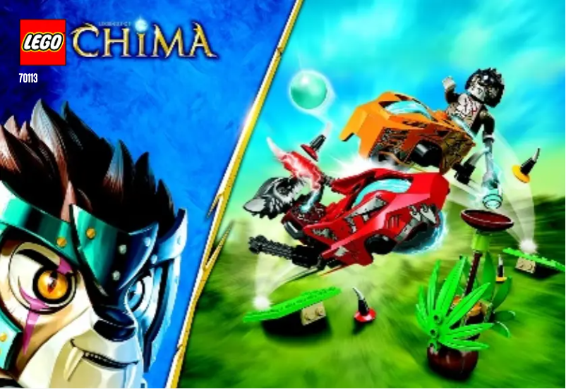 Page 1 de la notice Manuel utilisateur Lego Chi Battles