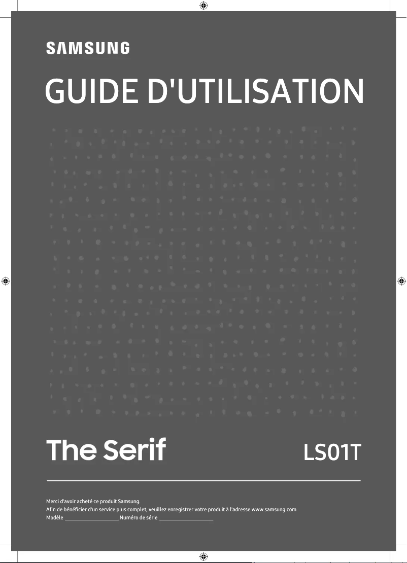 Page 1 de la notice Manuel utilisateur Samsung QA49LS01TAK