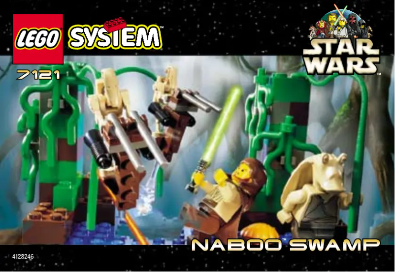 Page 1 de la notice Manuel utilisateur Lego Star Wars 7121