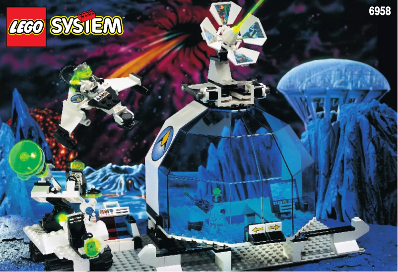 Page 1 de la notice Manuel utilisateur Lego Space 6958