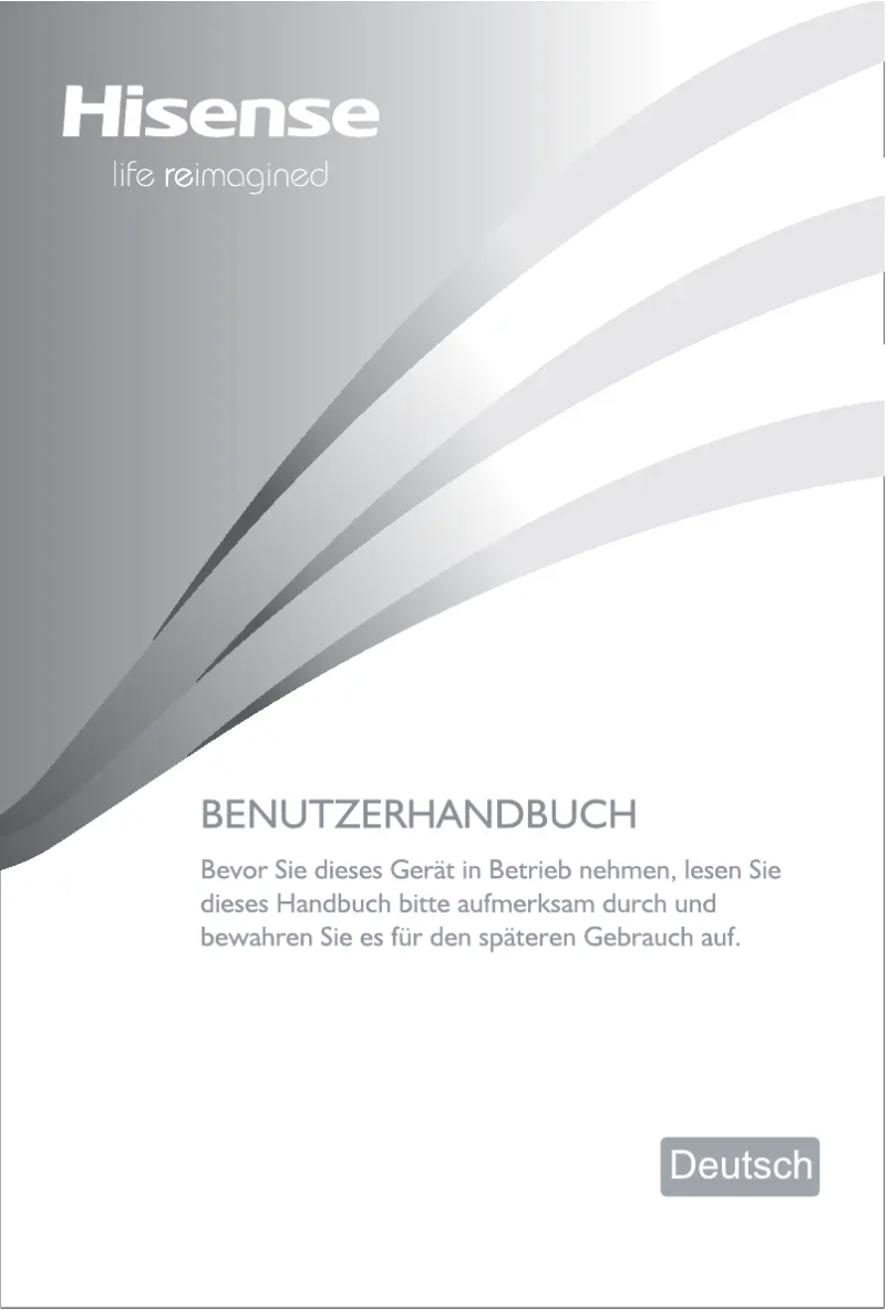 Page 1 de la notice Manuel utilisateur Hisense MKGNF 440