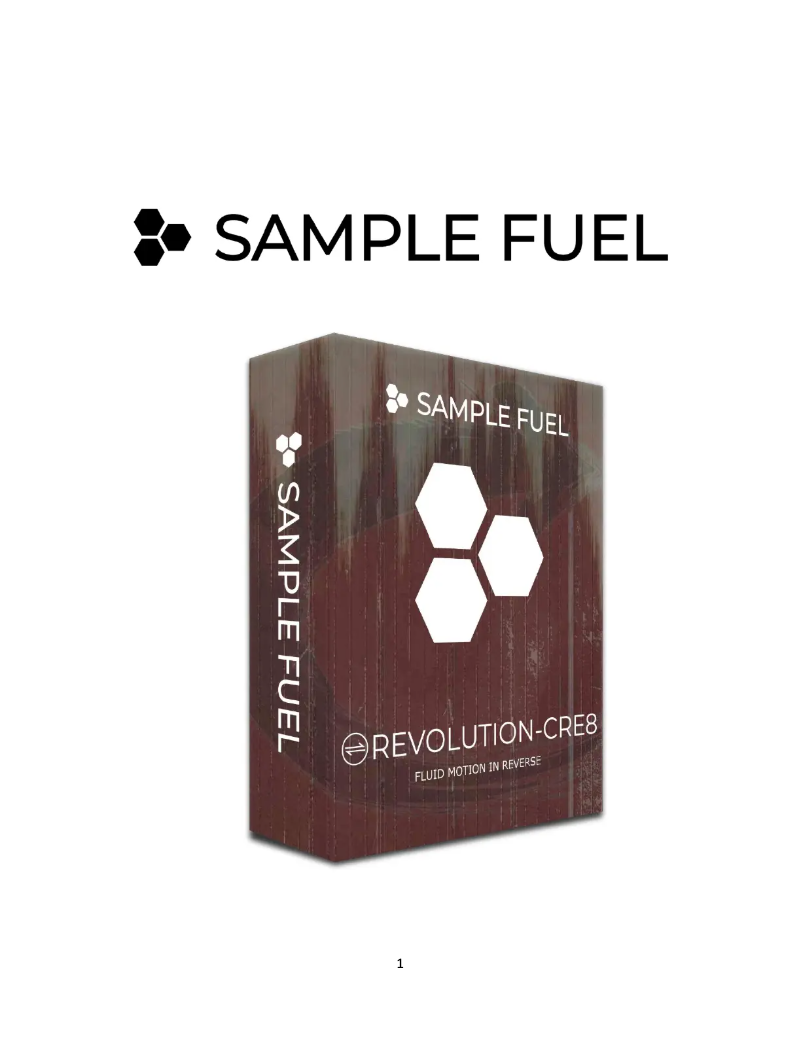 Page 1 de la notice Manuel utilisateur Steinberg Revolution-CRE8