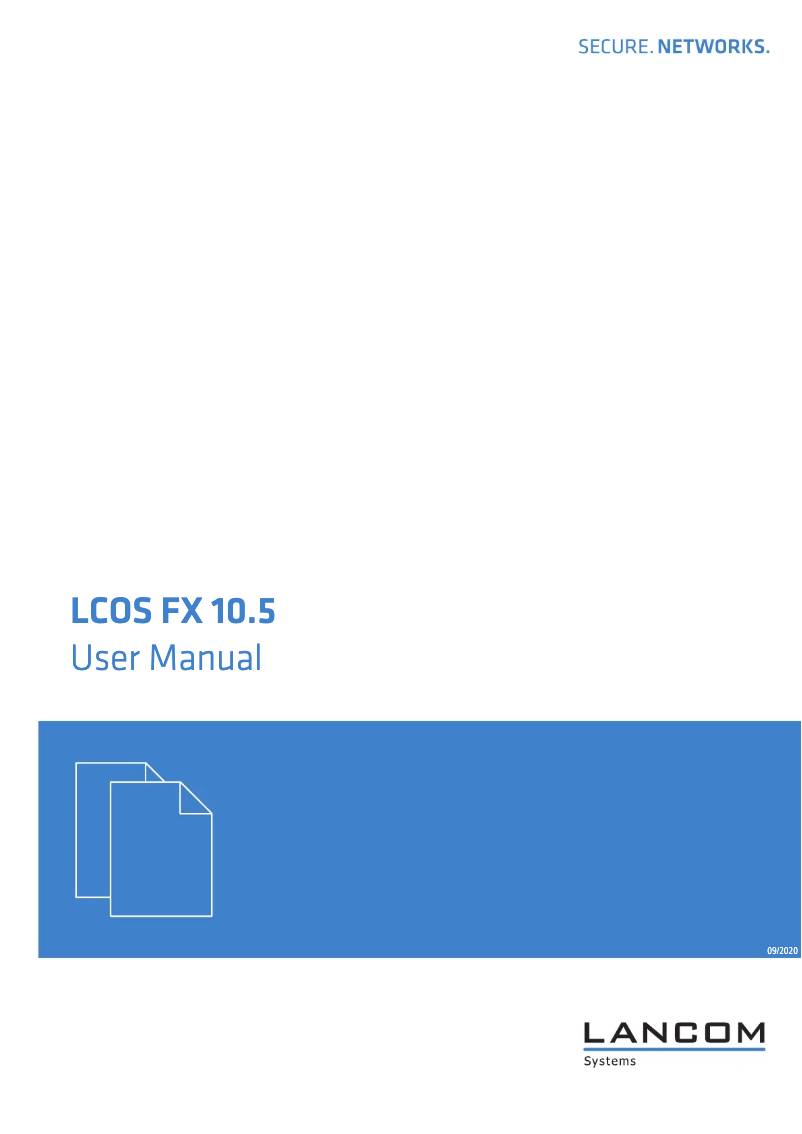 Página 1 del manual Manual de usuario Lancom UF-60