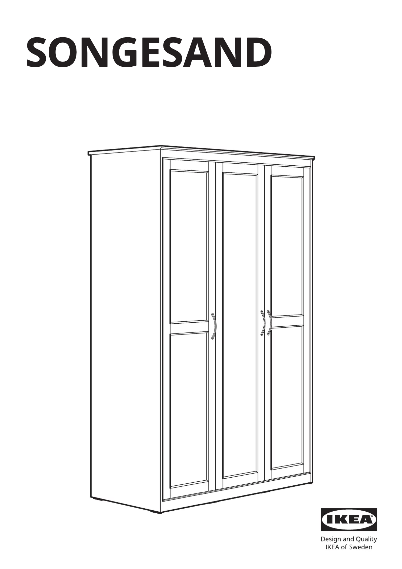 Image de la première page du manuel de l'appareil SONGESAND 903.473.51