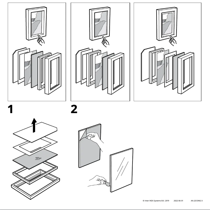 Page 1 de la notice Manuel utilisateur Ikea RÖDALM 405.835.57