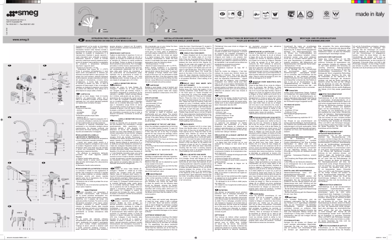 Página 1 del manual Manual de instrucciones Smeg MICOR9OT