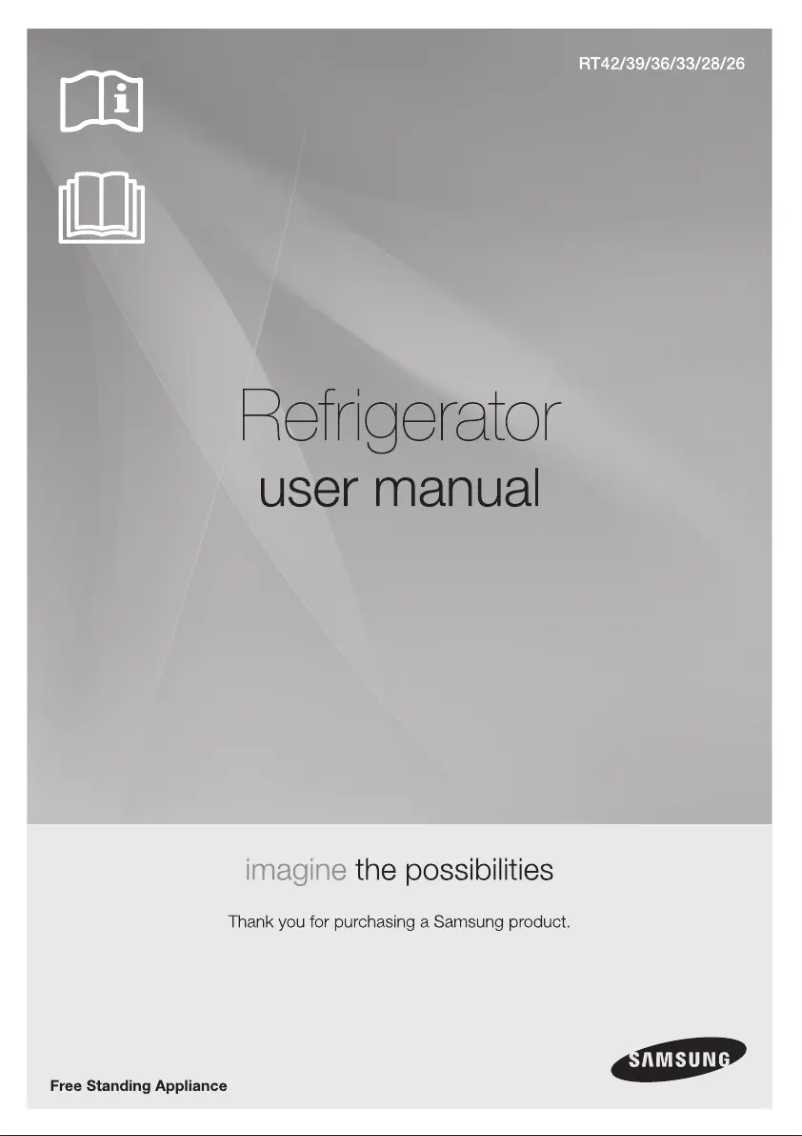 Página 1 del manual Manual de usuario Samsung RT42HAUDE1J